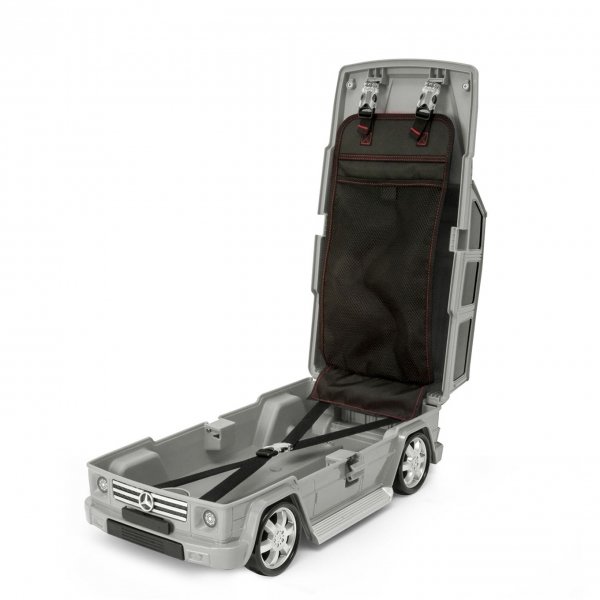 Ridaz Kids Travel Case Mercedes-Benz G-Class grey Kinderkoffer van Polycarbonaat