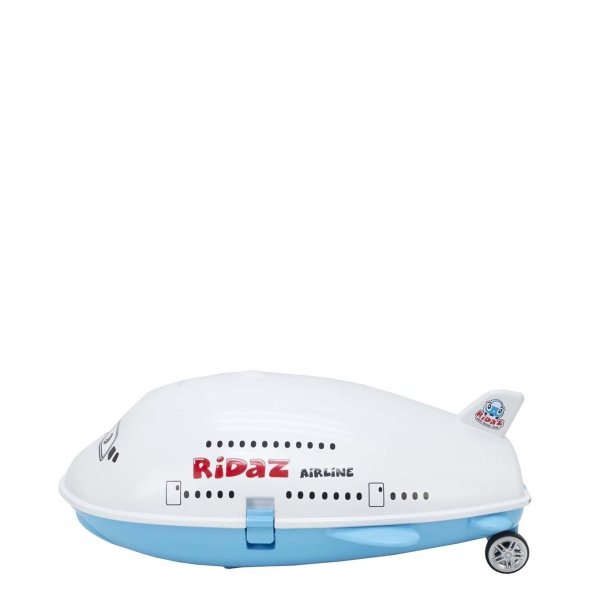 Ridaz Kids Travel Case Vliegtuig white Kinderkoffer