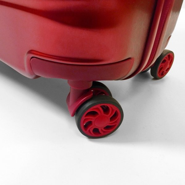 Roncato Stellar Large 4 Wiel Trolley Exp rosso scuro Harde Koffer