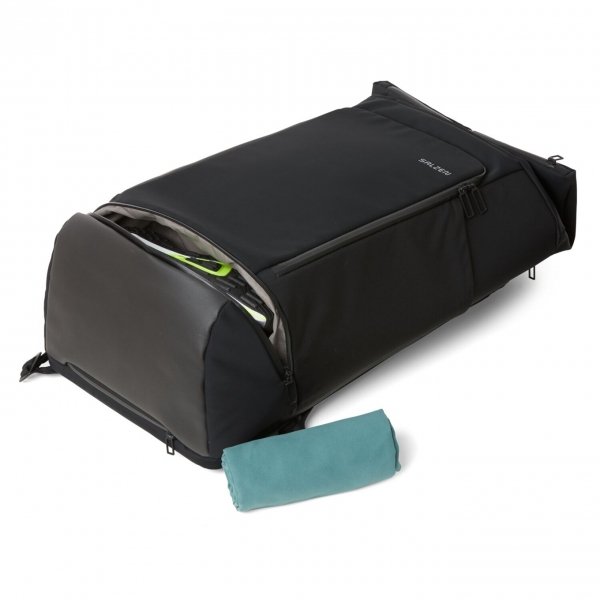 Salzen Triplete Travelbag phantom black backpack