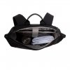 Salzen Vertiplorer Plain Backpack Leather aligned smoke backpack van Polyester