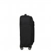 Samsonite Airea Spinner 55 Exp Lenght 35 cm black Zachte koffer van Polyester