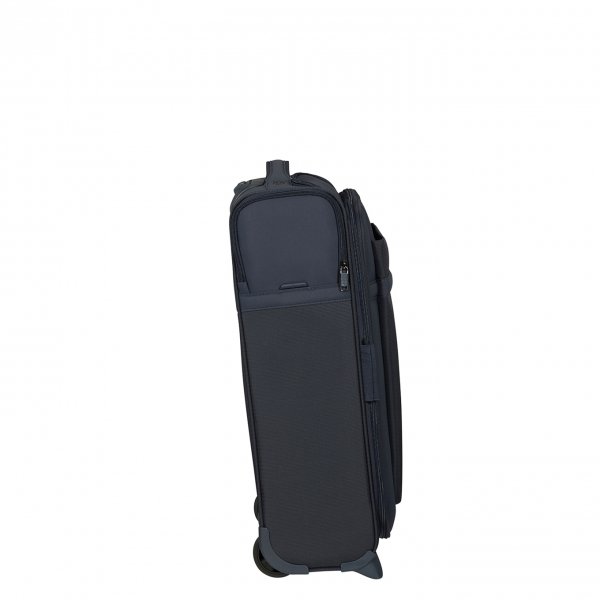 Samsonite Airea Upright 55 Exp Toppocket dark blue Handbagage koffer van Polyester