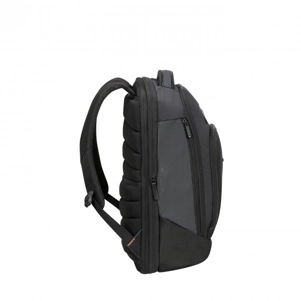 Samsonite Cityscape Evo Laptop Backpack 17.3&apos;&apos; Exp black backpack van Polyester