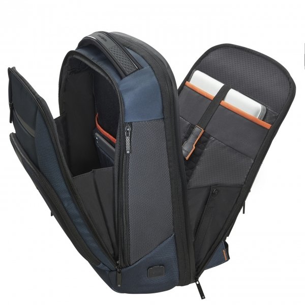 Samsonite Cityscape Evo Laptop Backpack 17.3&apos;&apos; Exp blue backpack
