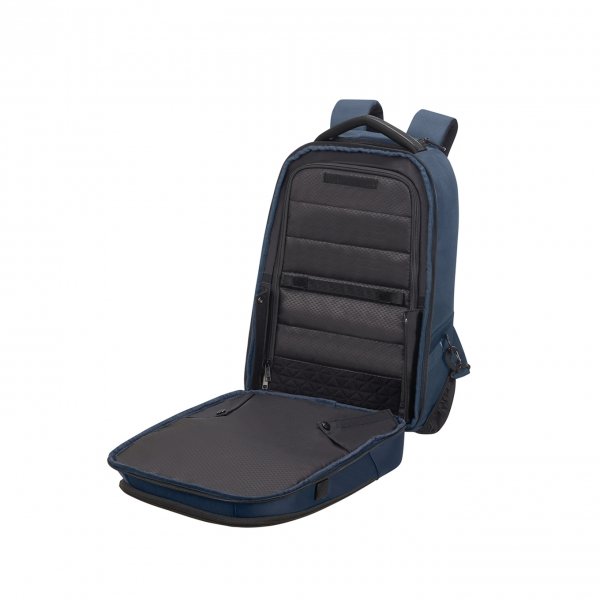 Samsonite Cityscape Evo Laptop Backpack / Wheels 15.6&apos;&apos; blue Handbagage koffer Trolley
