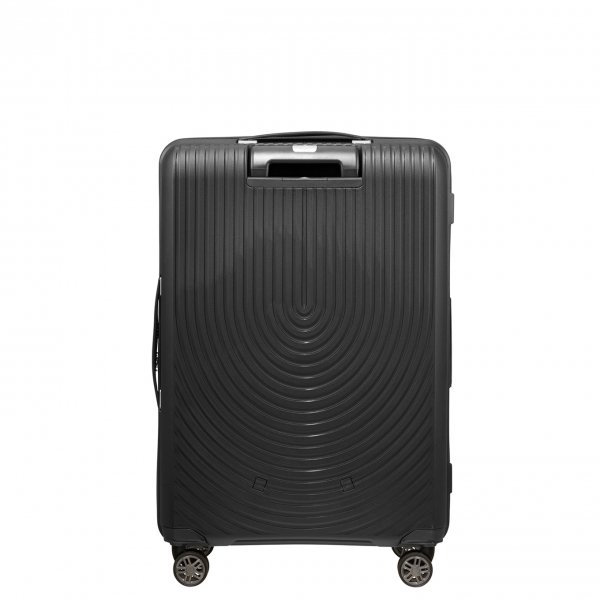Samsonite Hi-Fi Spinner 68 Exp black Harde Koffer van Polypropyleen