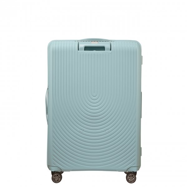 Samsonite Hi-Fi Spinner 75 Exp sky blue Harde Koffer van Polypropyleen