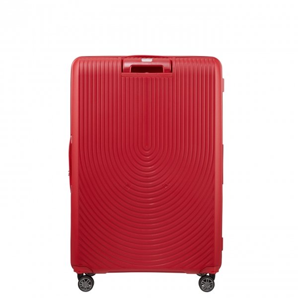 Samsonite Hi-Fi Spinner 81 Exp red Harde Koffer van Polypropyleen