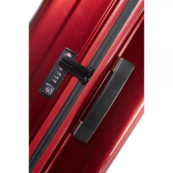 Samsonite Neopulse Spinner 55 metallic red Harde Koffer