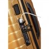 Samsonite Proxis Spinner 55 Expandable honey gold Harde Koffer van Roxkin