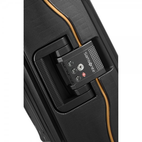 Samsonite S&apos;Cure Eco Spinner 55 eco black Harde Koffer