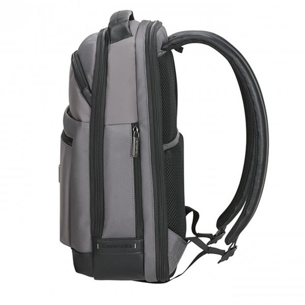 Samsonite Waymore Laptop Backpack 14.1&apos;&apos; grey backpack van Polyester
