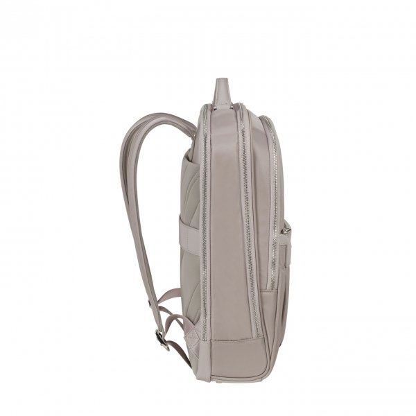 Samsonite Zalia 2.0 Backpack 15.6&apos;&apos; stone grey backpack van Nylon