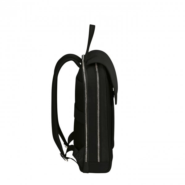 Samsonite Zalia 2.0 Backpack Flap 14.1&apos;&apos; black backpack van Nylon