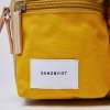 Sandqvist Paul Bum Bag multi yellow / beige with natural leatherHeuptas van Polyester