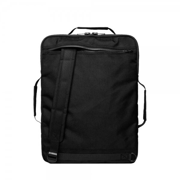 Sandqvist Tyre Travel Backpack black Weekendtas van Polyester