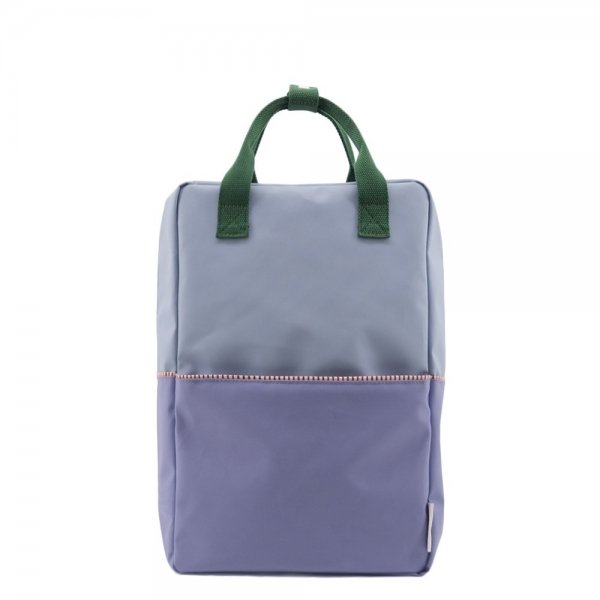 Sticky Lemon Colourblocking Backpack Large moustafa purple / henckles blue / movie green Kindertas