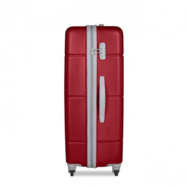 SuitSuit Caretta Trolley 76 red cherry Harde Koffer van ABS