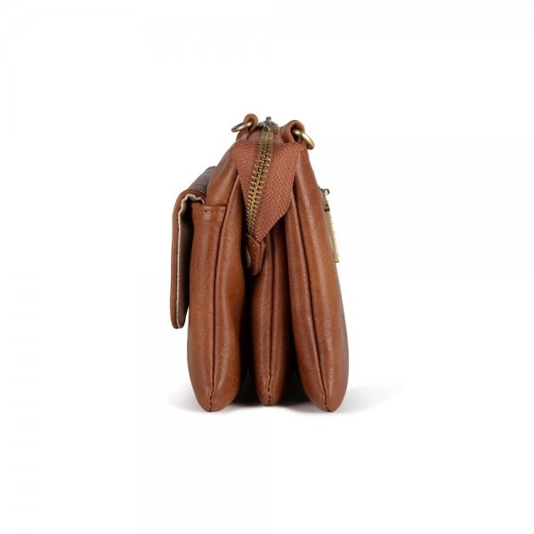 SuitSuit Fab Seventies Clutch / Crossbody Bag golden brown Damestas