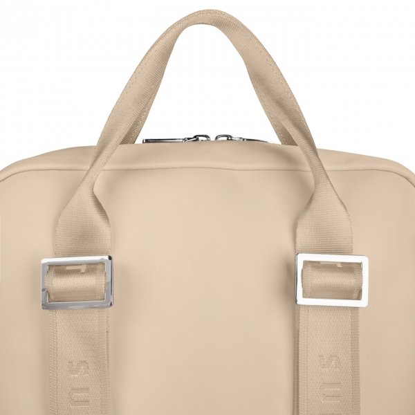 SuitSuit Natura Laptop Rugtas sand backpack van Polyester