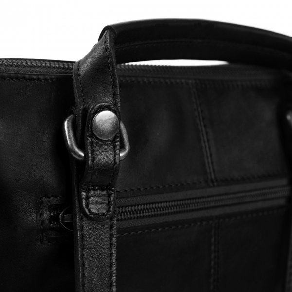 The Chesterfield Brand Elise Backpack black Damestas van Leer