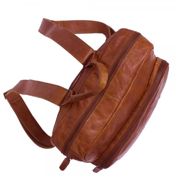 The Chesterfield Brand Maci Backpack 15.4&apos;&apos; cognac backpack van Leer