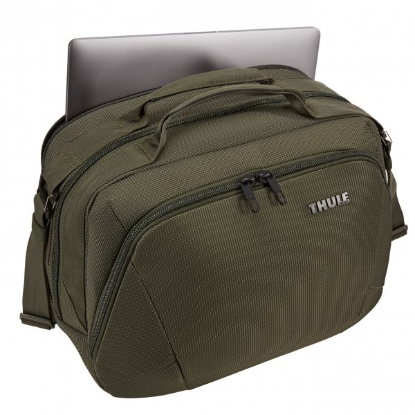 Thule Crossover 2 Boarding Bag black / forest night Weekendtas