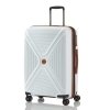 Titan Paradoxx 4 Wiel Trolley M Expandable white Harde Koffer