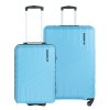 Travelbags Barcelona 2 Delige Trolley Set sky blue
