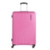 Travelbags Barcelona 4 Wheel Trolley 75 dark pink Harde Koffer
