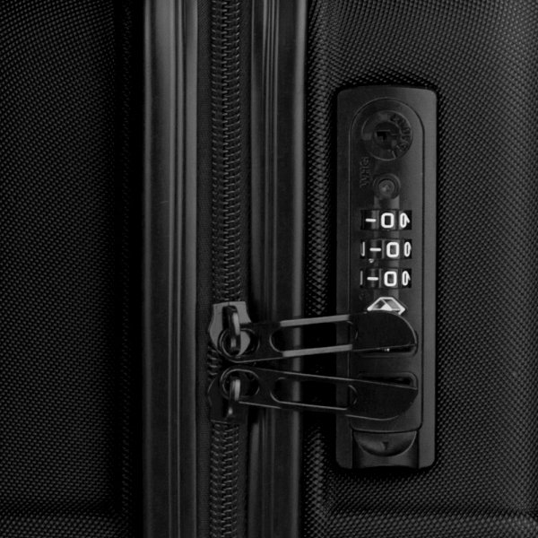 Travelbags Barcelona Handbagage koffer - 55 cm - 2 wielen - black Harde Koffer