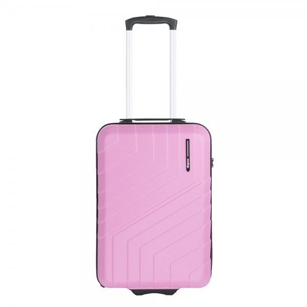 Travelbags Barcelona Handbagage koffer - 55 cm - 2 wielen - pink Harde Koffer