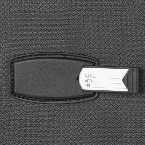 Travelbags Lissabon Handbagage koffer - 55 cm - 2 wielen - dark grey Zachte koffer van Polyester