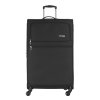 Travelbags Lissabon Koffer - 77 cm - 4 wielen - black Zachte koffer