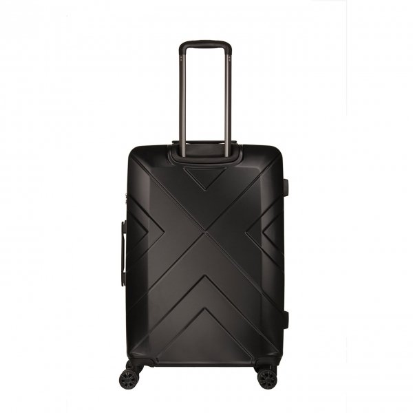 Travelbags Londen 2 Delige Trolley Set black van ABS
