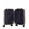 Travelbags Londen 3 Delige Trolley Set champagne van ABS