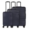 Travelbags Stockholm 3 Delige Trolley Set navy
