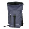 Travelite Basics Roll-Up Backpack marine blue Rugzak van Polyester