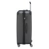 Travelite City 4 Wiel Trolley L Expandable antraciet Harde Koffer van ABS
