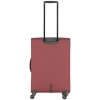 Travelite Derby 4 Wiel Trolley 66 Expandable red twotone Zachte koffer van Polyester