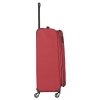 Travelite Kite 4 Wiel Trolley L Expandable red Zachte koffer