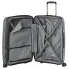 Travelite Motion 4w Trolley M expandable anthracite Harde Koffer van Polypropyleen