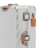 Tumi 19 Degree Aluminium Extended Trip Packing Case texture silver Harde Koffer van Aluminium