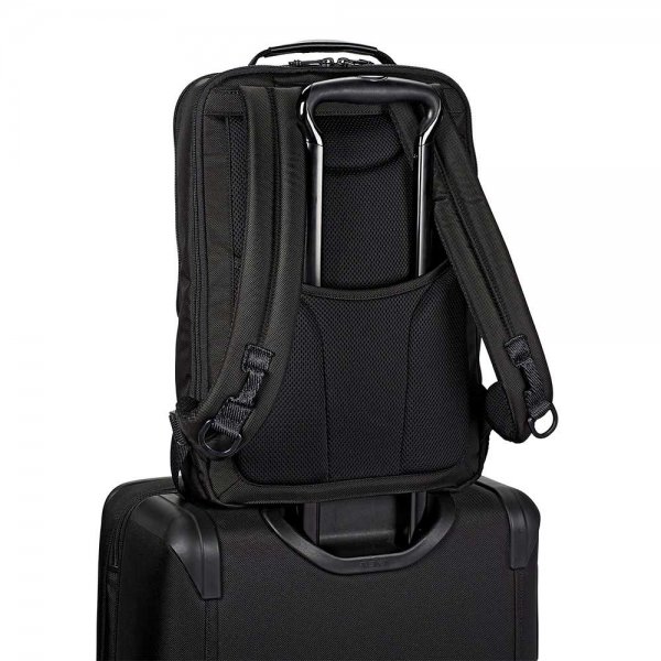 Tumi Alpha Bravo Davis Backpack black backpack van Nylon