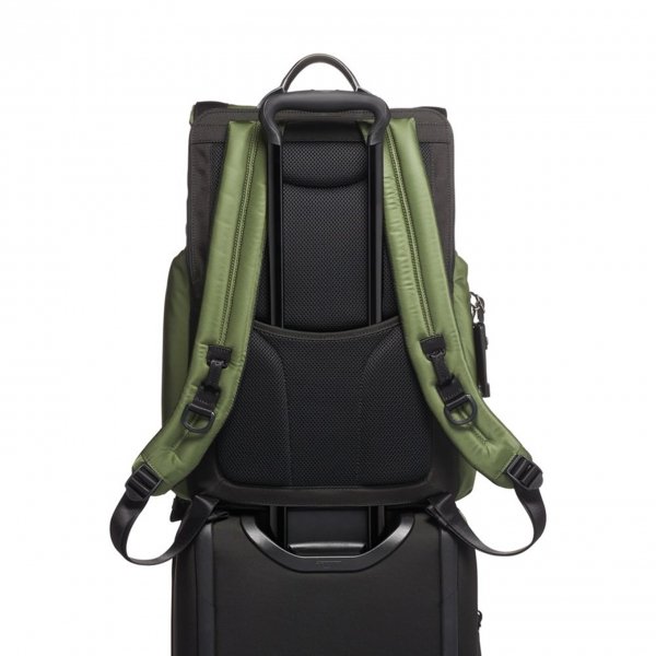 Tumi Alpha Bravo Lark Backpack forest backpack van Nylon