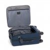 Tumi Merge Continental Front Lid 4 Wheeled Carry-On navy Zachte koffer van Nylon