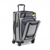 Tumi Merge International Front Lid 4 Wheeled Carry-On grey/bright lime Zachte koffer van Nylon