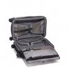 Tumi Tegra-Lite Max International Expandable 4 Wheeled Carry-On black graphite Harde Koffer van Polypropyleen