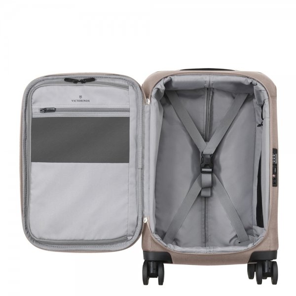 Victorinox Connex Frequent Flyer Softside Carry-On grey Zachte koffer van Nylon